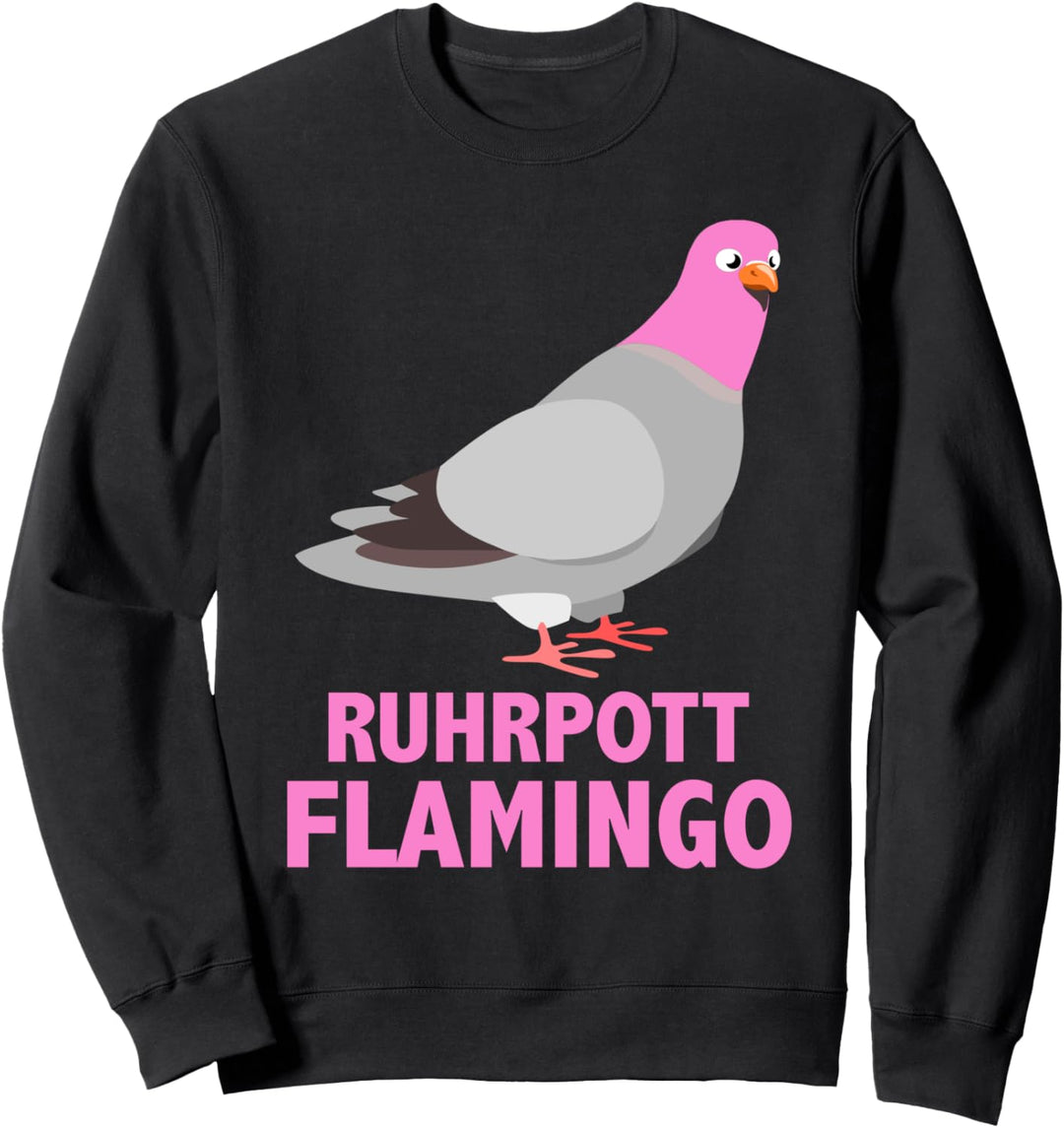 Ruhrpott Flamingo Lustiges Ruhrgebiet Geschenk Taube Sweatshirt