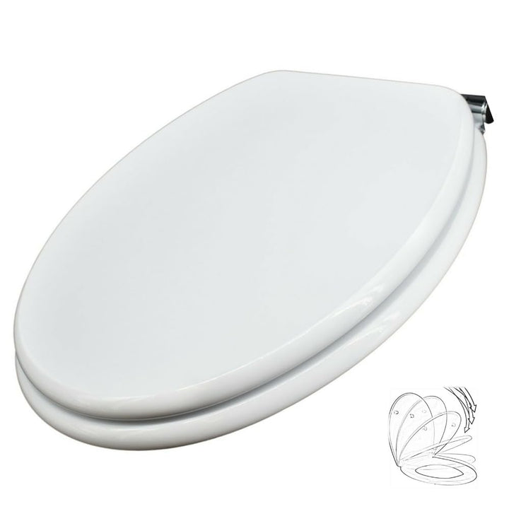 Schläfer 4655101 WC-Sitz"Soft Close" MDF lackiert, weiss
