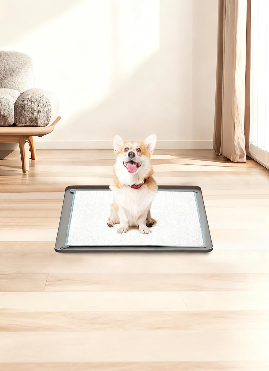 Pipi Matten für Hunde, Hundetoilette,60×42cm für Hunde und grosser Hund, Welpen Unterlagen, Training