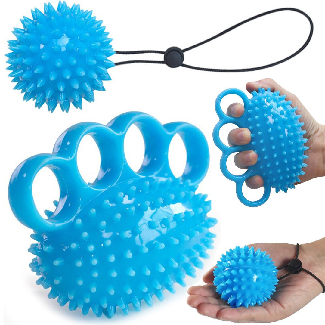 Finger Exerciser Trainingsball Hand Grip Strengthener Trainer Squeeze Balls Finger und Handgelenk Ph