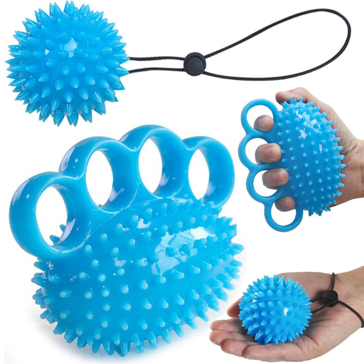 Finger Exerciser Trainingsball Hand Grip Strengthener Trainer Squeeze Balls Finger und Handgelenk Ph