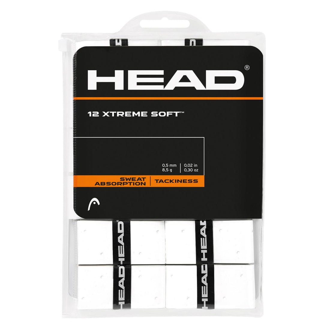 HEAD 12 Xtremesoft Griffband Weiss Einheitsgrösse Single, Weiss Einheitsgrösse Single