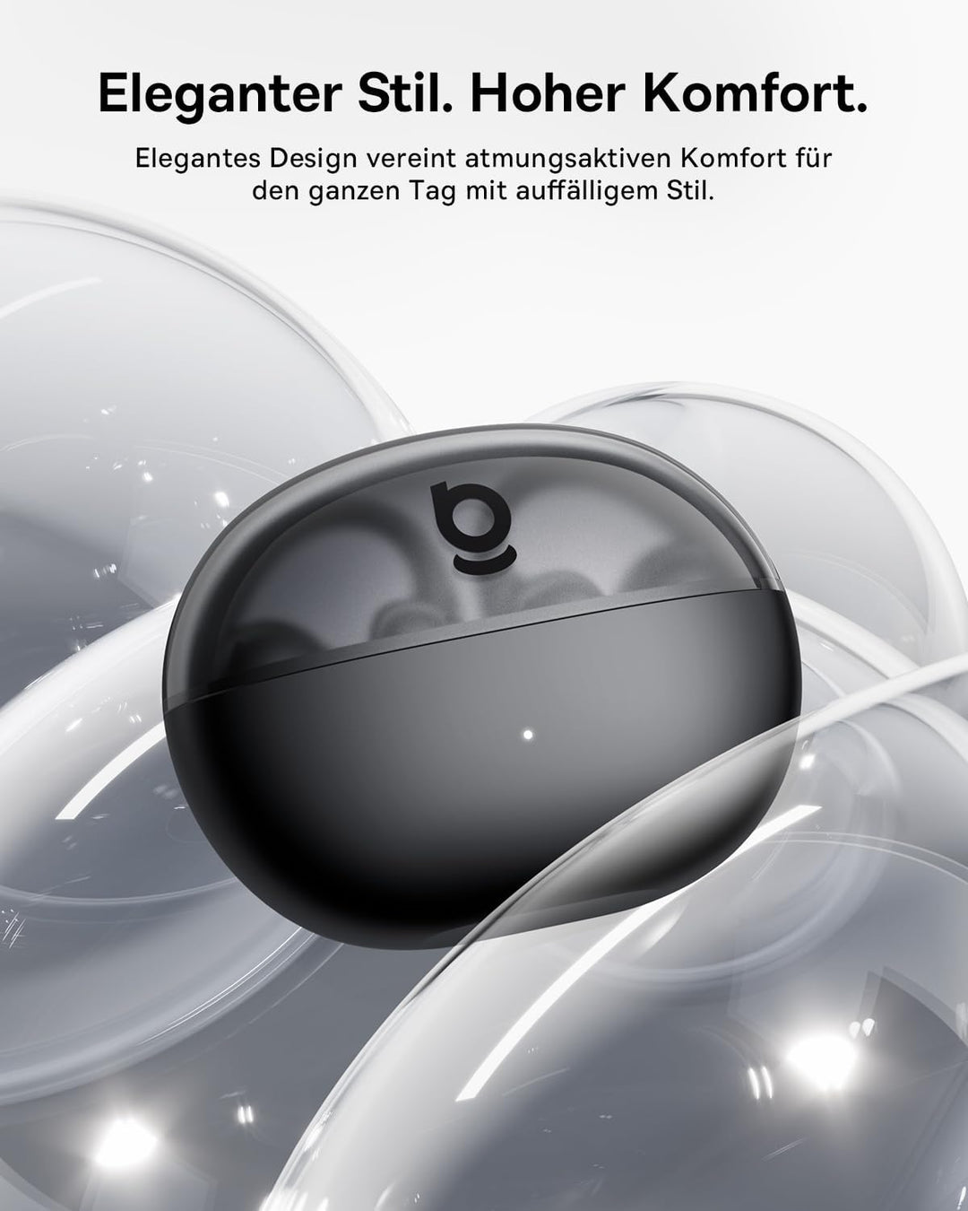 Baseus MC2 Air Open Ear Kopfhörer, Clip-On Earbuds mit CloudComfort, SuperBass 2.0, Bluetooth 6.0, 4