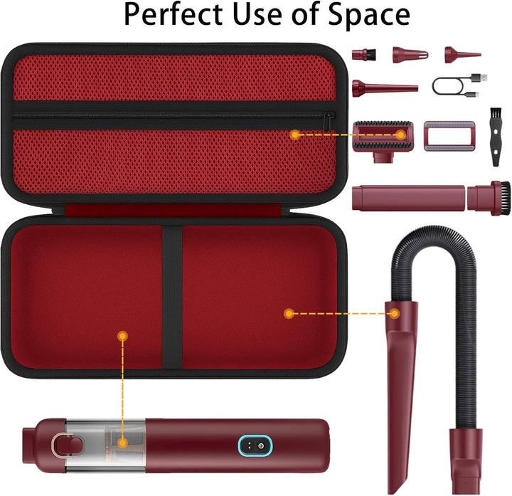 Aenllosi Hartschalen-Schutzhülle für kabellosen Autostaubsauger Fanttik Slim V8 Apex/Mate und V10 Ap