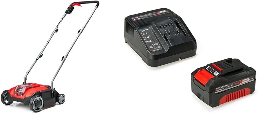 Einhell Akku-Vertikutierer GC-SC 18/28 Li Power X-Change (18 V, Brushless, 28 cm Messerwalze, 3-stuf