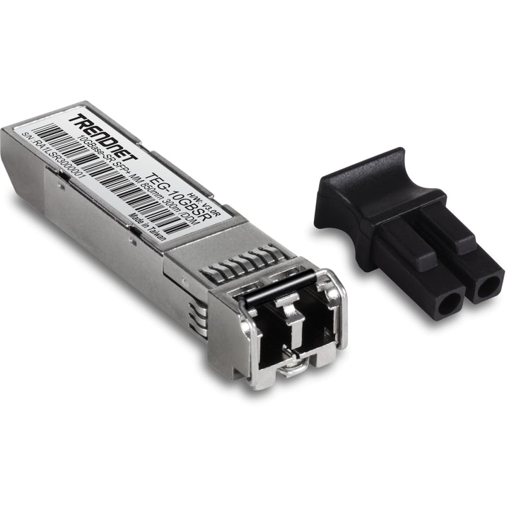 TRENDnet TEG-10GBSR 10G-SR SFP+ Modul, Multi-Mode, LC Transceiver Modul, Bis zu 550 m 10G SFP+ (bis