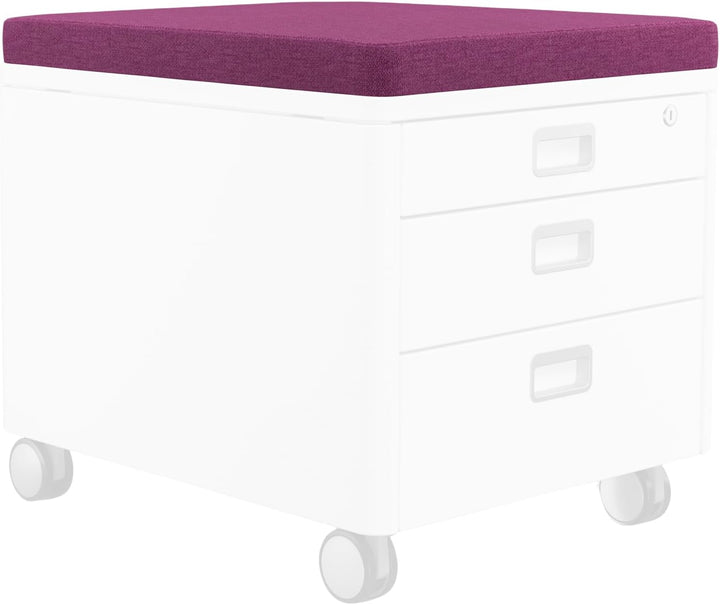 moll Pad, Sitzkissen für die Rollcontainer moll Pro und moll Cubic, abnehmbar und leicht zu reinigen