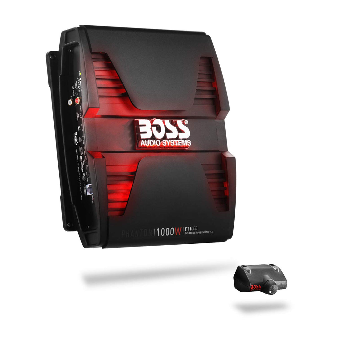 BOSS Audio PT1000 Phantom 1000 W 2 Kanal, Klasse A/B-Verstärker
