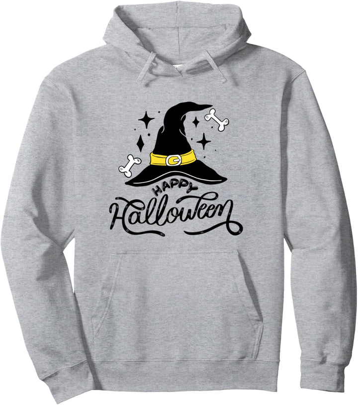 Glücklicher Halloween Hexenhut Pullover Hoodie