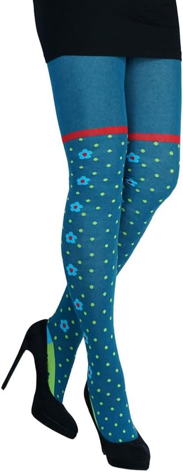 CRÖNERT Strickstrumpfhose Ella 72433 36-38 petrol, 36-38 petrol