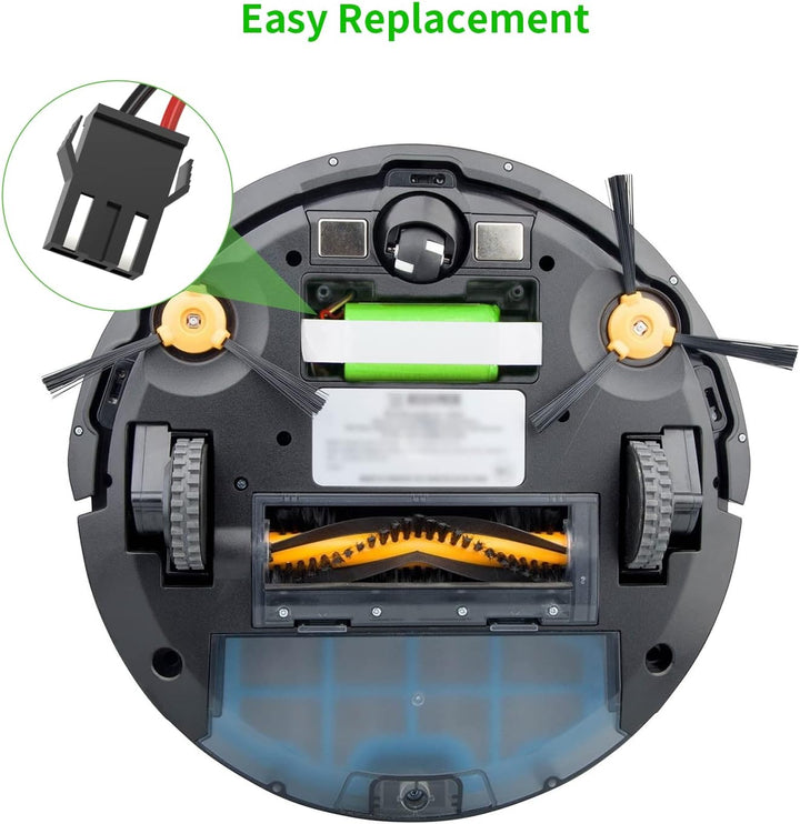 MELASTA 14,4 V 3500 mAh Li-Ionen Ersatz Akku für Tesvor X500, Eufy RoboVac 11, 11S, 11S MAX, 30, 30C