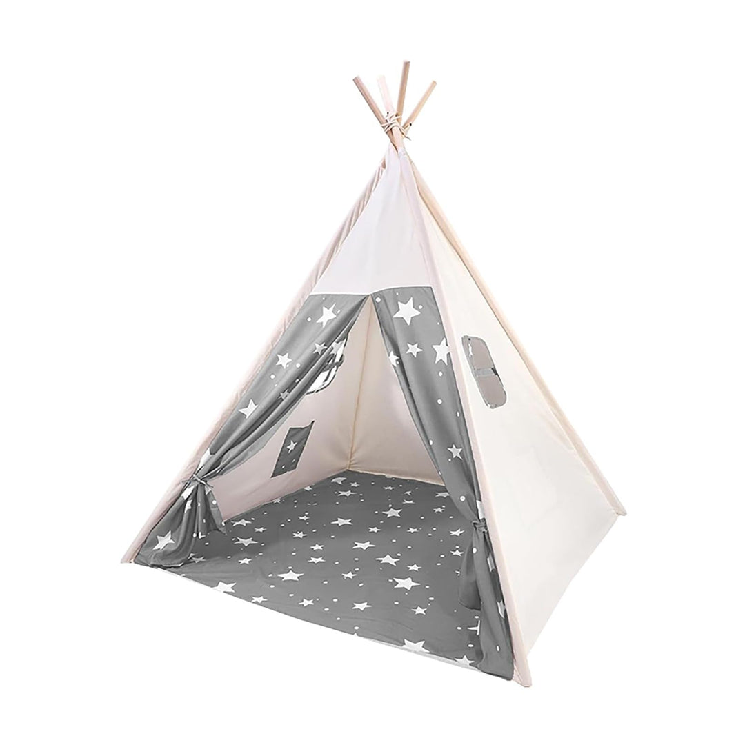 Sleeleece Tipi Zelt für Kinder Kindertipi Spielzelt Faltbares Spielhaus für drinnen oder draussen Fü