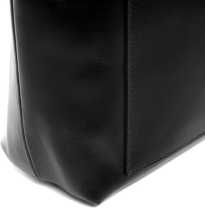 SID &amp; VAIN Shopper Bag PIPER aus Premium Leder I Schultertasche XL gross für Damen I Handtasche hand