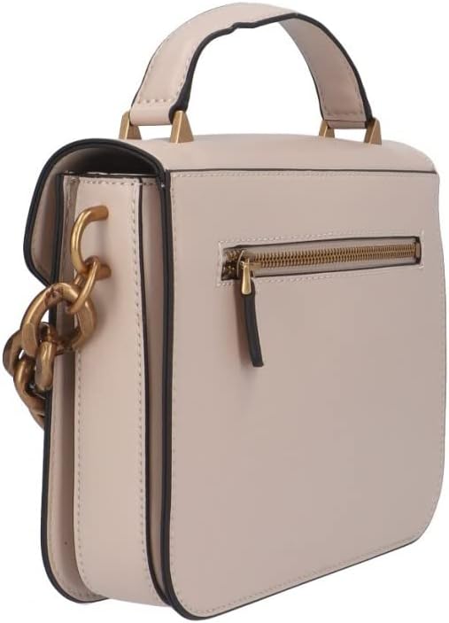 GUESS Damen Handtasche Retour beige/gold One Size