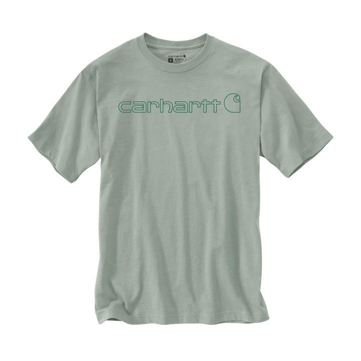 Carhartt Herren Core Logo S/S T-Shirt XS Seabrook, XS Seabrook