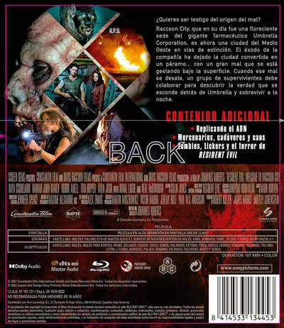 Resident Evil: Bienvenidos a Raccoon City - BD
