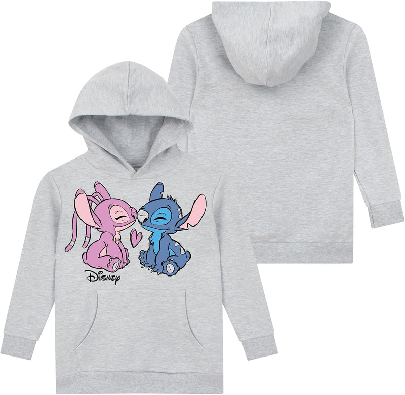 Disney Stitch Pullover Mädchen | Stitch Und Angel Sweatshirt Mädchen | Pullover Für Mädchen 116 Hood