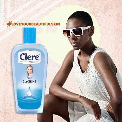 Clere BP Pure Glycerin for Versatile Skin Care, Softening and Moisturizing (Pack of 2, 200ml) Unparf