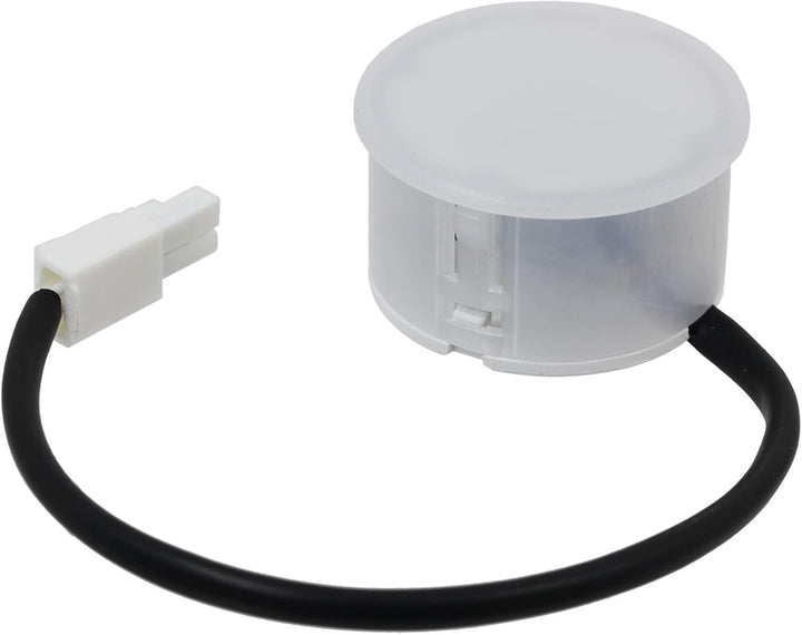 SPARES2GO Universal-Dunstabzugshaube mit LED-Licht, rund, 46 mm, 1,6 W