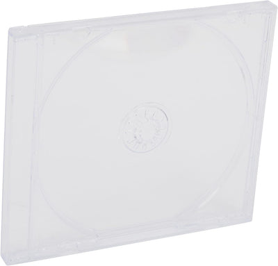 DragonTrading® CD-/DVD-Hüllen, transparent, Profi-Qualität, 10 Stück