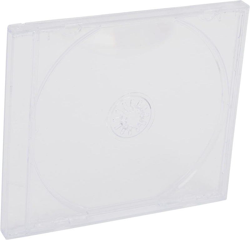 DragonTrading® CD-/DVD-Hüllen, transparent, Profi-Qualität, 10 Stück