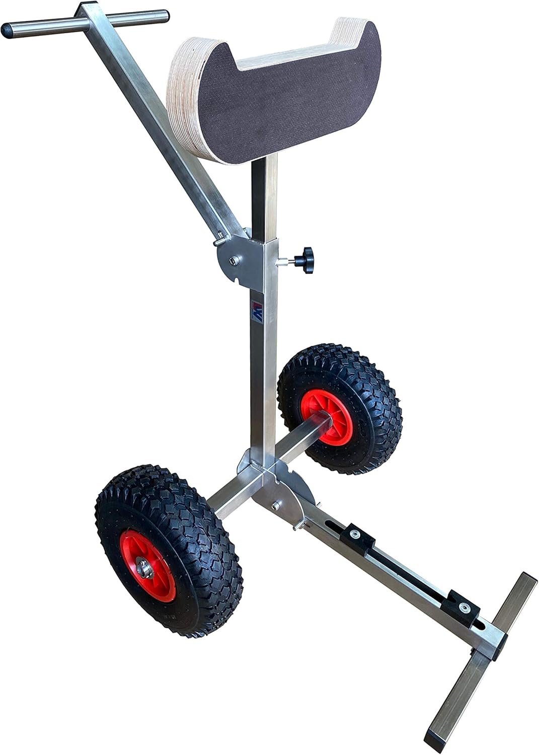 Aussenborder Transportwagen Ständer Rollwagen Tragbar Faltbar Edelstahl 75kg - Heavy Duty