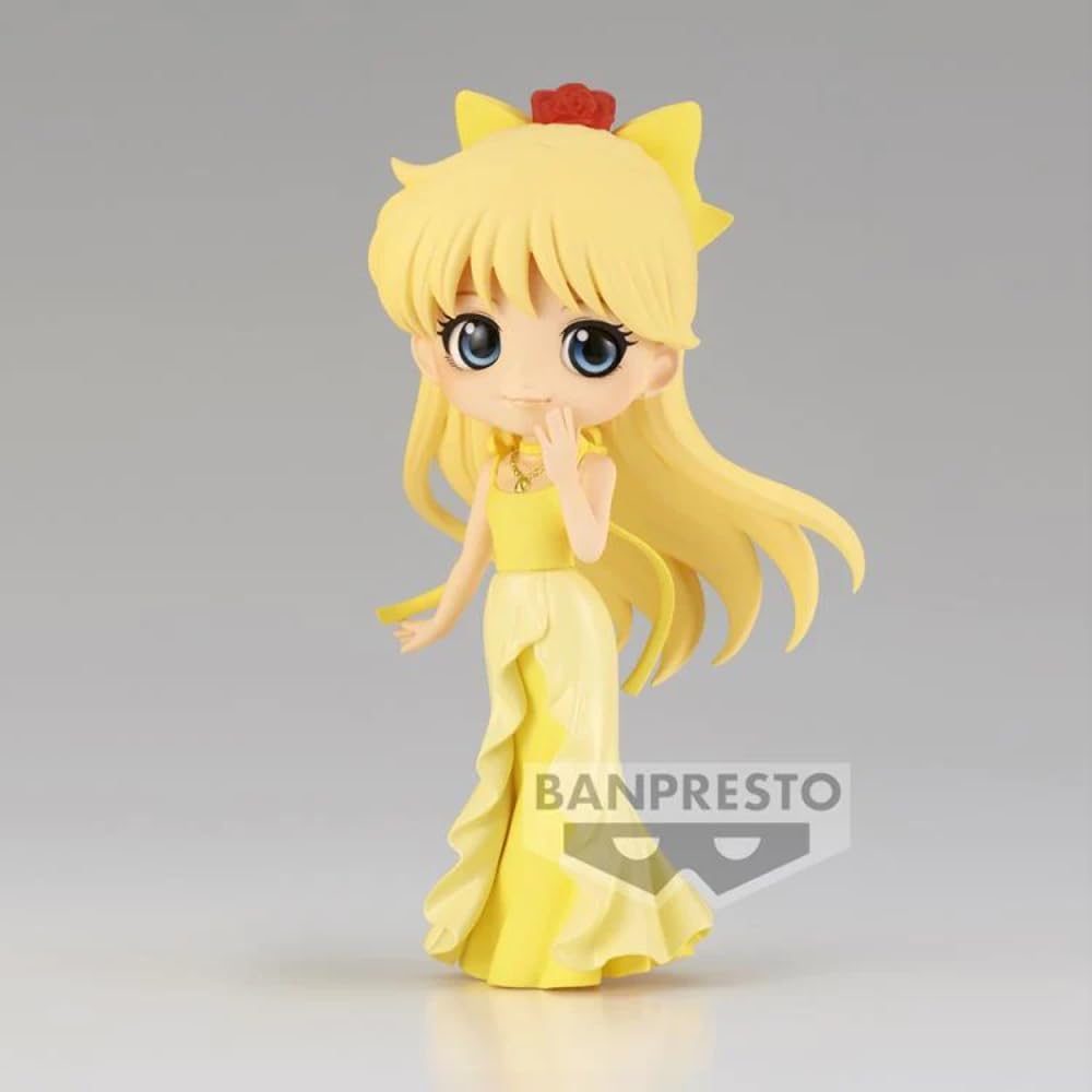 BanPresto - Pretty Guardian Sailor Moon Eternal The Movie - Q Posket - Princess Venus Version B Stat