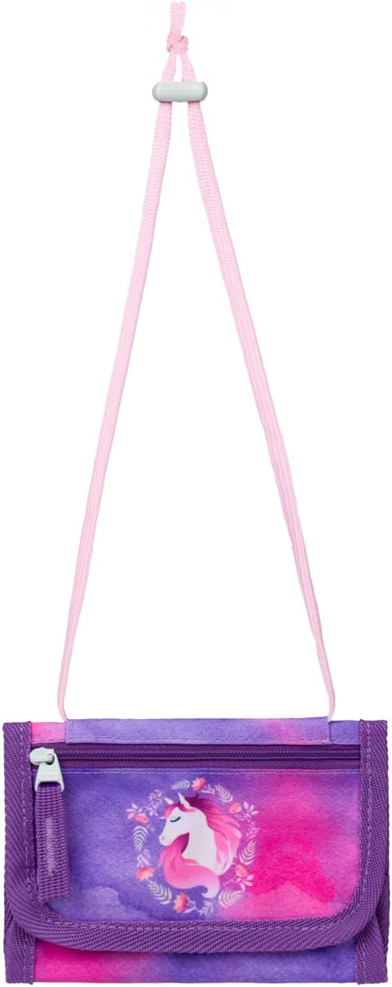 Baagl Schulranzen Jungen Mädchen Set 5 Teilig (Zippy Schultasche für 1. Klasse, Mäppchen, Turnbeutel