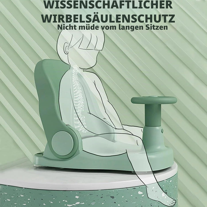 Badewannensitz Baby, Baby Badewanne,Rutschfest Badewannensitz mit Starke Saugnäpfe,Baby Bath Seat,4