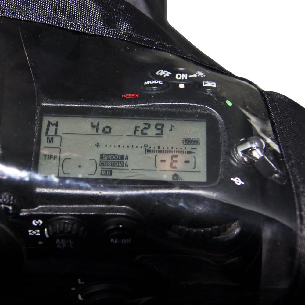 JJC RC-DK Regenschutz für Nikon Spiegelreflexkamera mit Nikon DK-20, DK-21, DK-23 Ösen