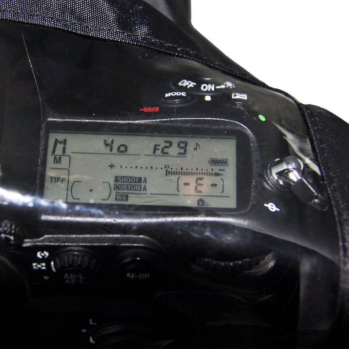 JJC RC-DK Regenschutz für Nikon Spiegelreflexkamera mit Nikon DK-20, DK-21, DK-23 Ösen