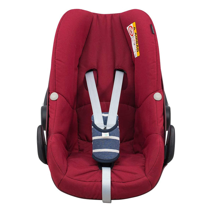 JYOKO KIDS Baumwoll-Schrittpolster für Autositz und Kinderwagen Gruppe 0 bis 3 Jahre, kompatibel mit