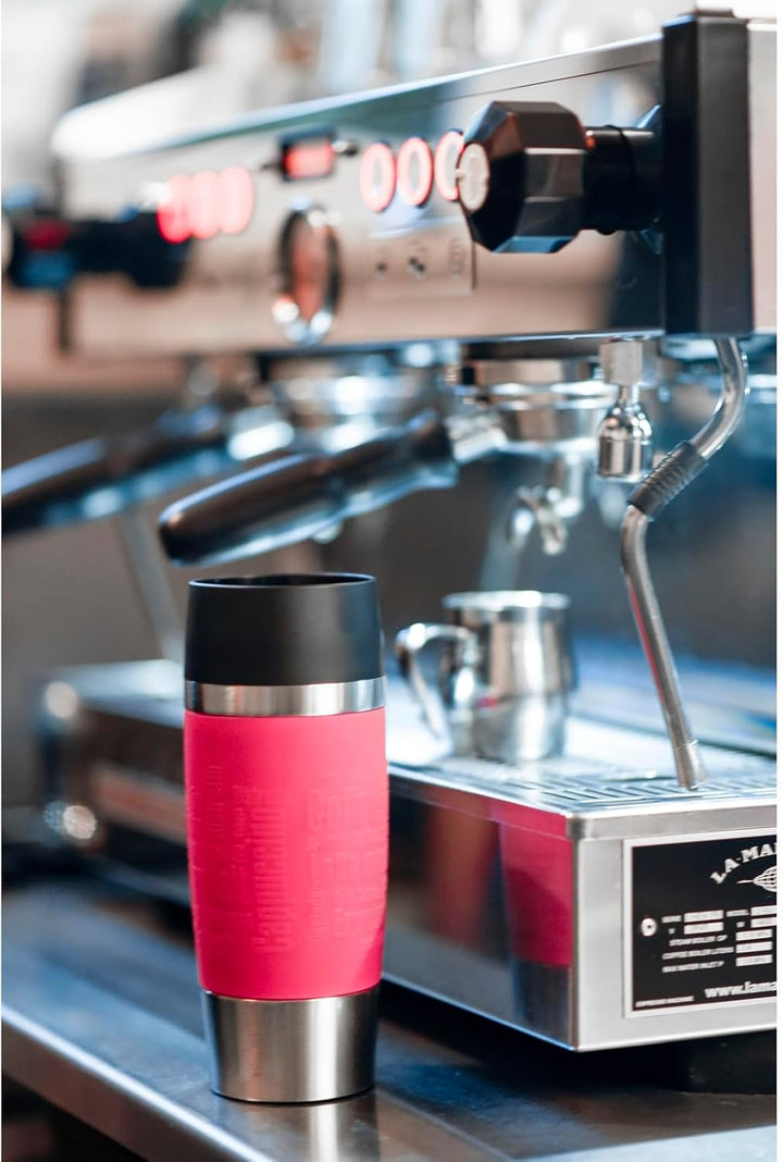 EMSA 513351 TRAVEL MUG Isolierbecher 0,36 L Edelstahl Vorgängermodell Edelstahl Edelstahl, Vorgänger