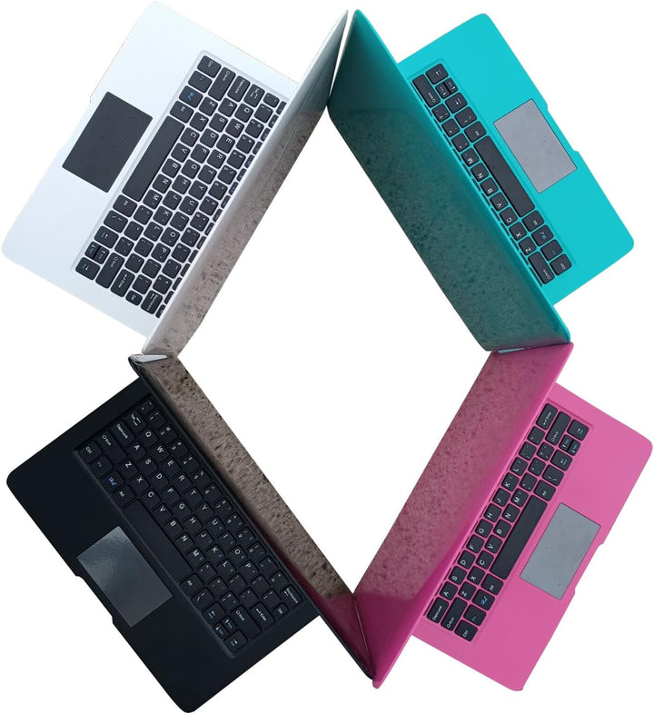 Bigmachine Laptop Computer Mini 10 Zoll Quad Core Powered by Android 12 Netbook 64GB Kleiner mit WiF