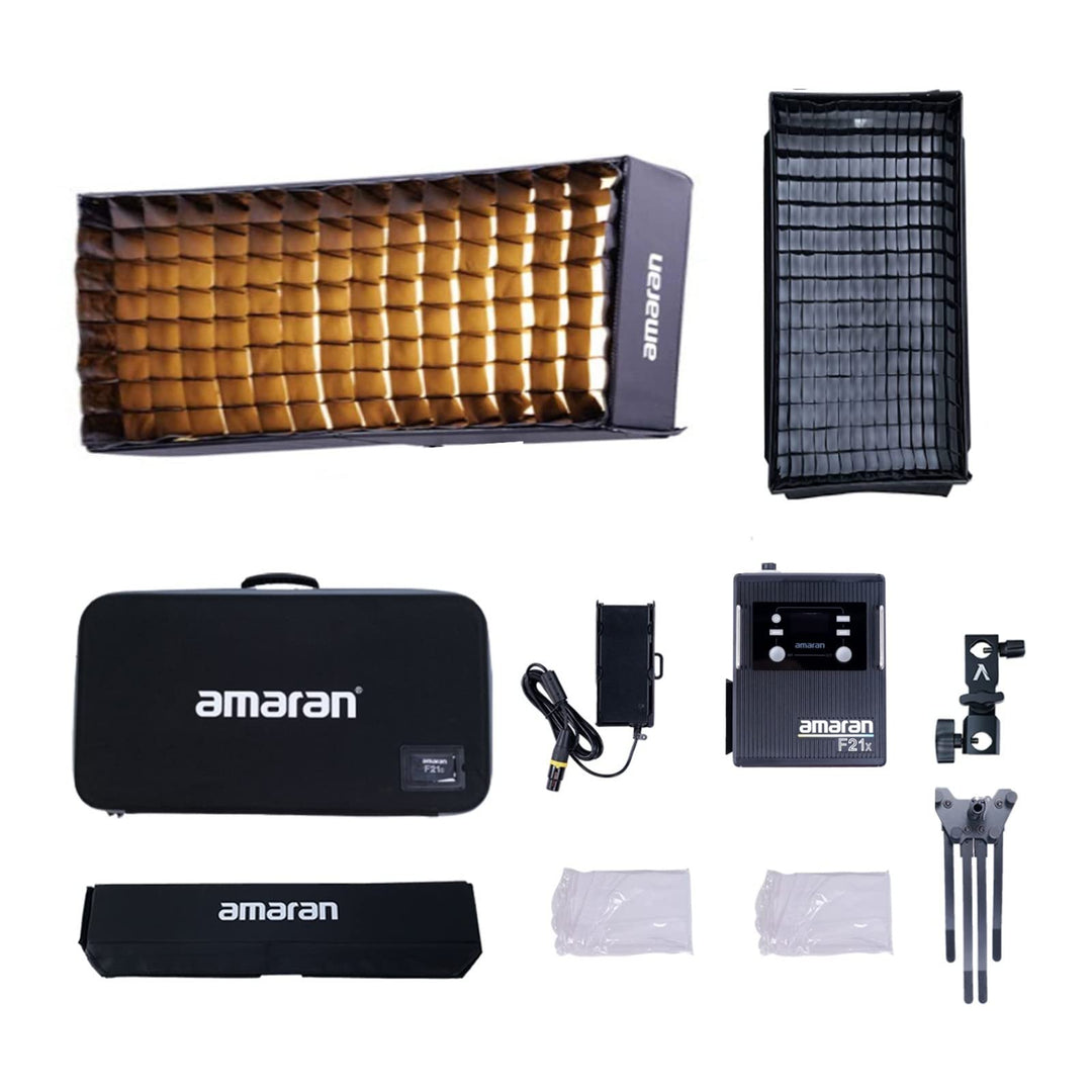 Aputure Amaran F21x 100W Flex LED Light Mat, Bi-Color 2500K-7500K Video Light Support DMX Sidus Link