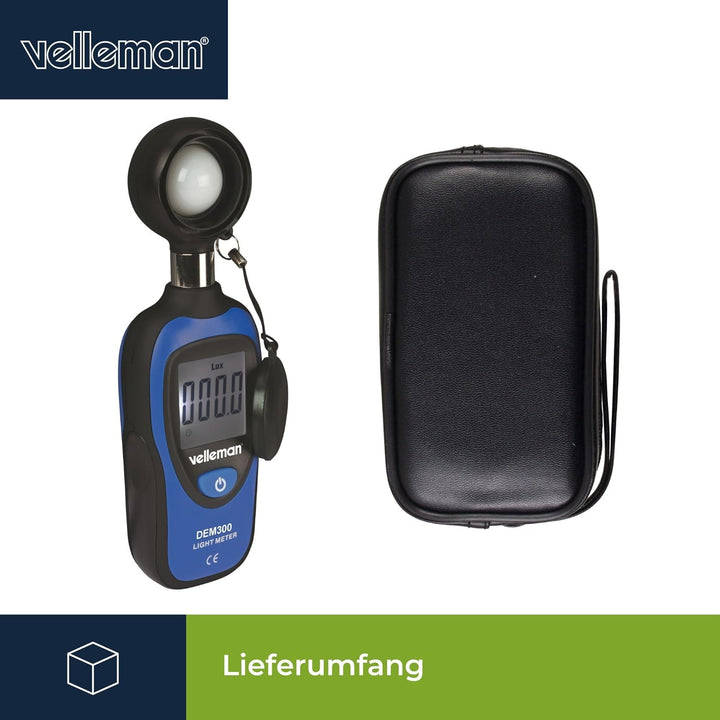 VELLEMAN - DEM300 Mini Luxmeter digital 169671