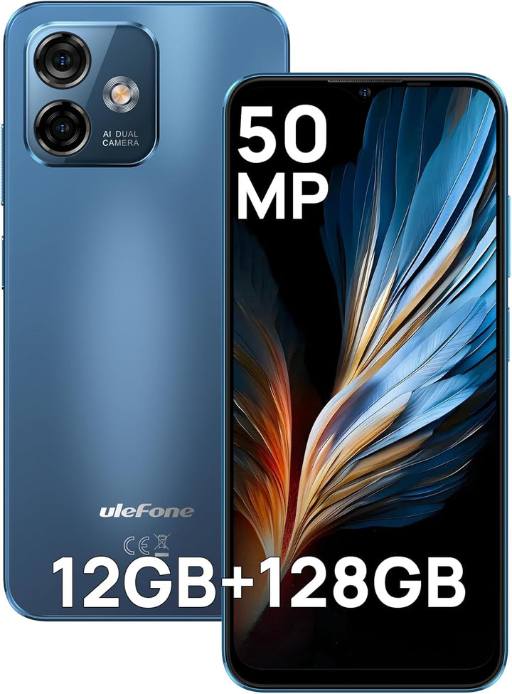 Ulefone Note 16 Pro Handy 12GB+128GB/256GB SD, 50MP Kamera Octa Core, Android 13 Smartphone Ohne Ver