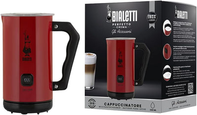 Bialetti Milch Frother Elettrico, Milchaufschäumer für Cappuccino, Fassungsvermögen 150 ml Cappuccin