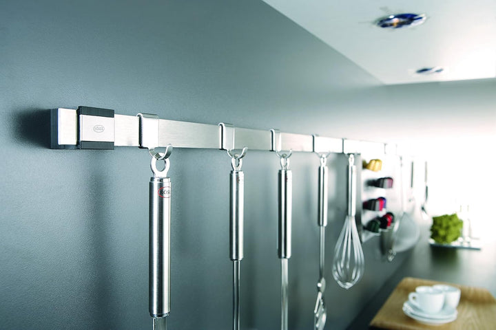 RÖSLE Einzelhaken 2-teilig, Hochwertige Aufhängehaken zum Aufhängen von Küchengeräten, Edelstahl 18/