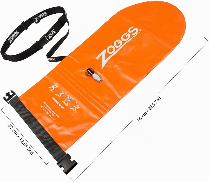 Zoggs Hi-Viz Schwimmboje Orange, Orange