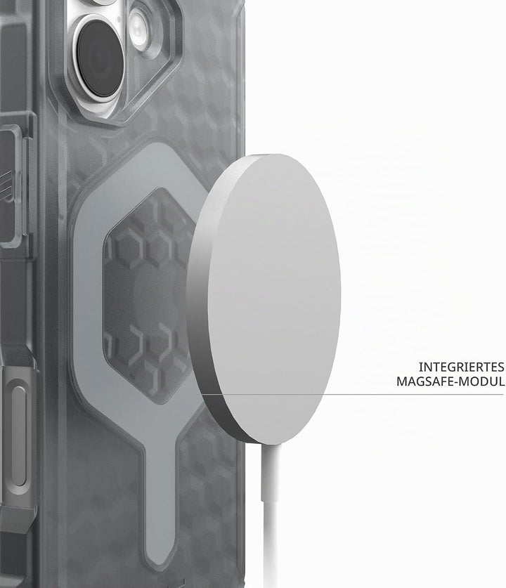 URBAN ARMOR GEAR Essential Armor MS Case kompatibel mit Apple iPhone 17 Hülle (Wireless Charging/Mag