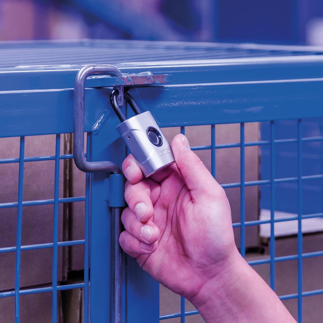 ABUS Touch 57/45 Fingerabdruck-Schloss - schlüsselloses, wetterfestes Vorhängeschloss - IP66 & IP68