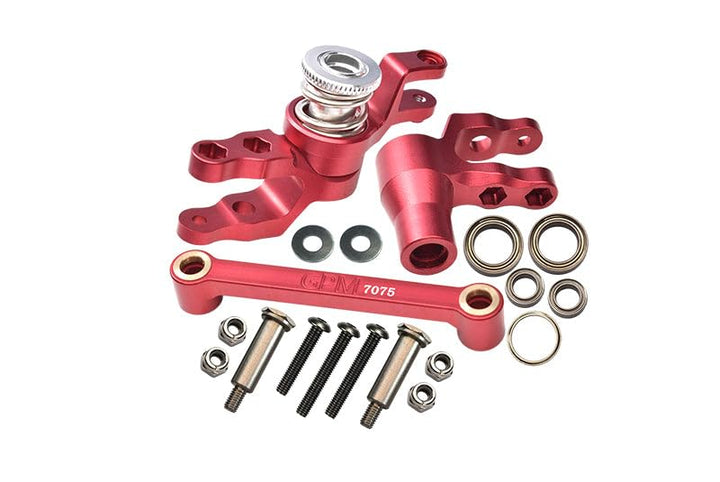 Aluminium 7075-T6 Front Steering Assembly for Traxxas 1:10 4WD MAXX 89076-4 / 4WD MAXX with WideMAXX