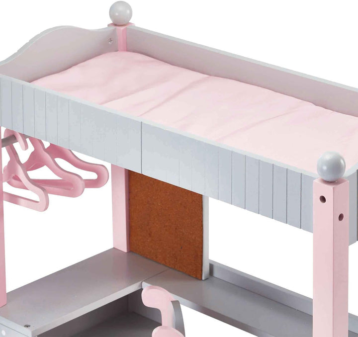 Puppen-Etagenbett Schreibtisch Puppenzubehör Spielzeug Olivias World TD-0204AG