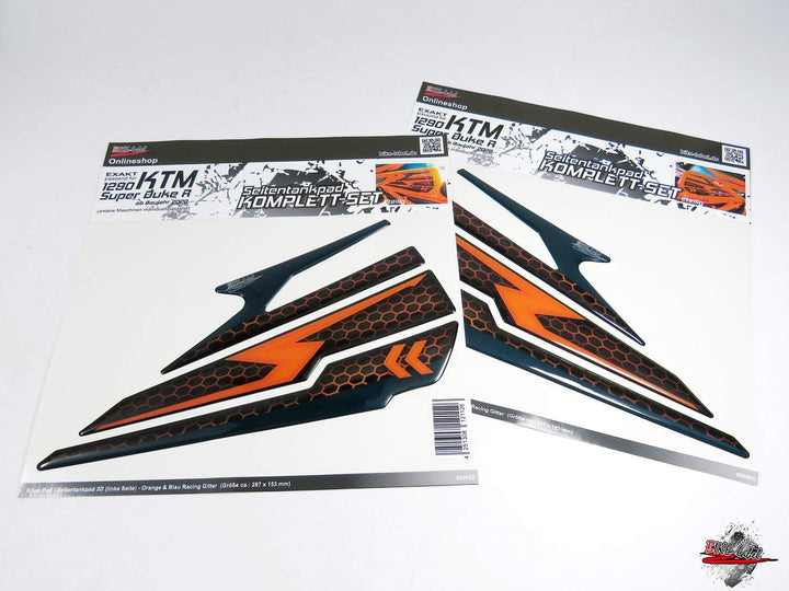 BIKE-label Tankpad Seitentank kompatibel für KTM 1290 Super Duke R ab BJ 2020-800463