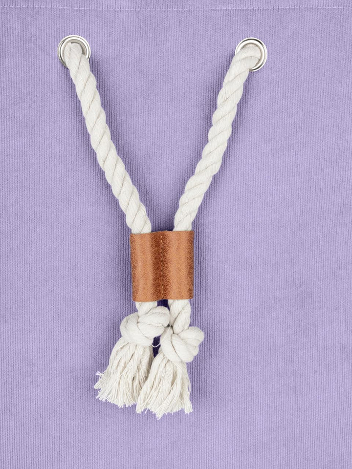 TOM TAILOR Wäschesammler mit Kordelgriff Lilac mit Kordelzug zum Zuziehen Lila - Flieder