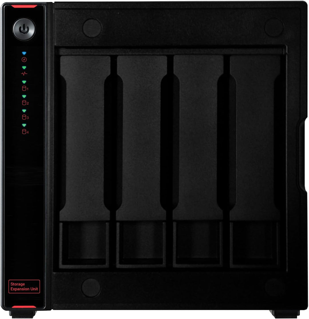 Asustor Expanstor 4 AS5004U, 4 Bay Expansionseinheit mit USB 3.2 Gen 2 Type C für NAS Netzwerkspeich