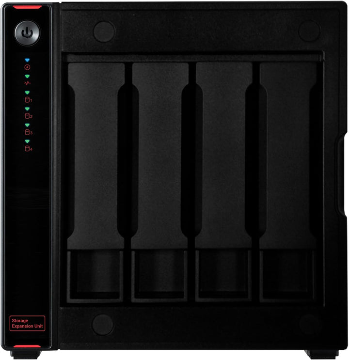 Asustor Expanstor 4 AS5004U, 4 Bay Expansionseinheit mit USB 3.2 Gen 2 Type C für NAS Netzwerkspeich