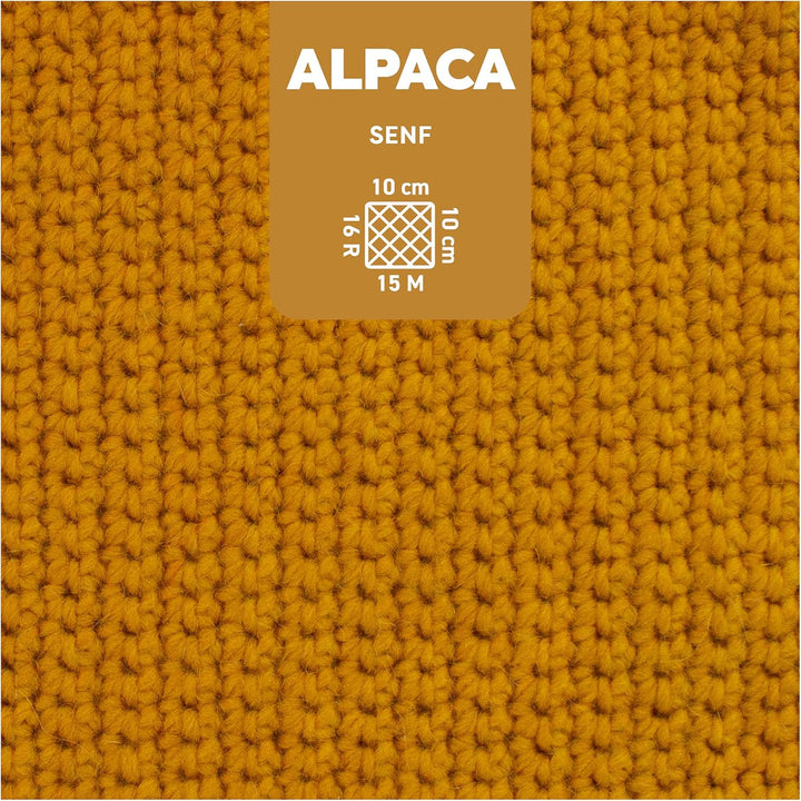 myboshi Alpaca-Wolle inkl. original Label in Lederoptik, zum Häkeln/Stricken, temperaturregulierend,