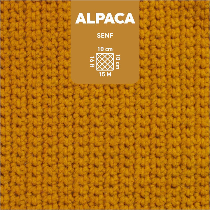 myboshi Alpaca-Wolle zum Häkeln/Stricken, temperaturregulierend, angenehm weich, für Damenoberbeklei